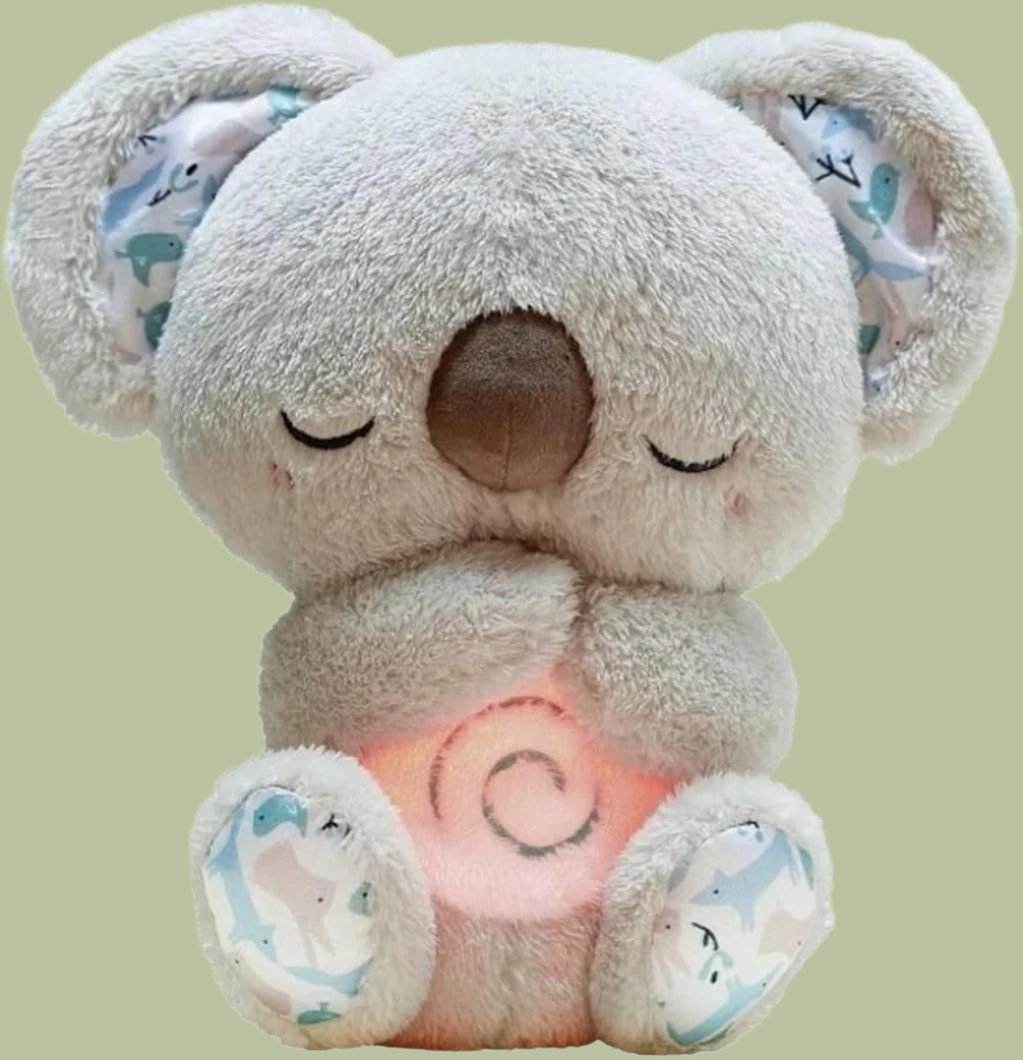 Soothe 'n Snuggle Koala Portable Plush Breathing Motion Sound Companion - Image 2