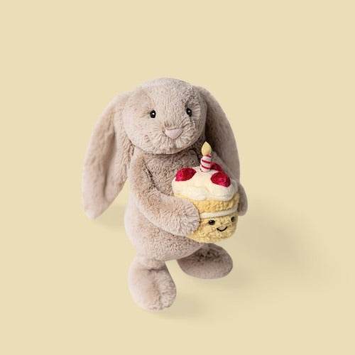Bashful Beige Bunny 'Birthday' - Image 4