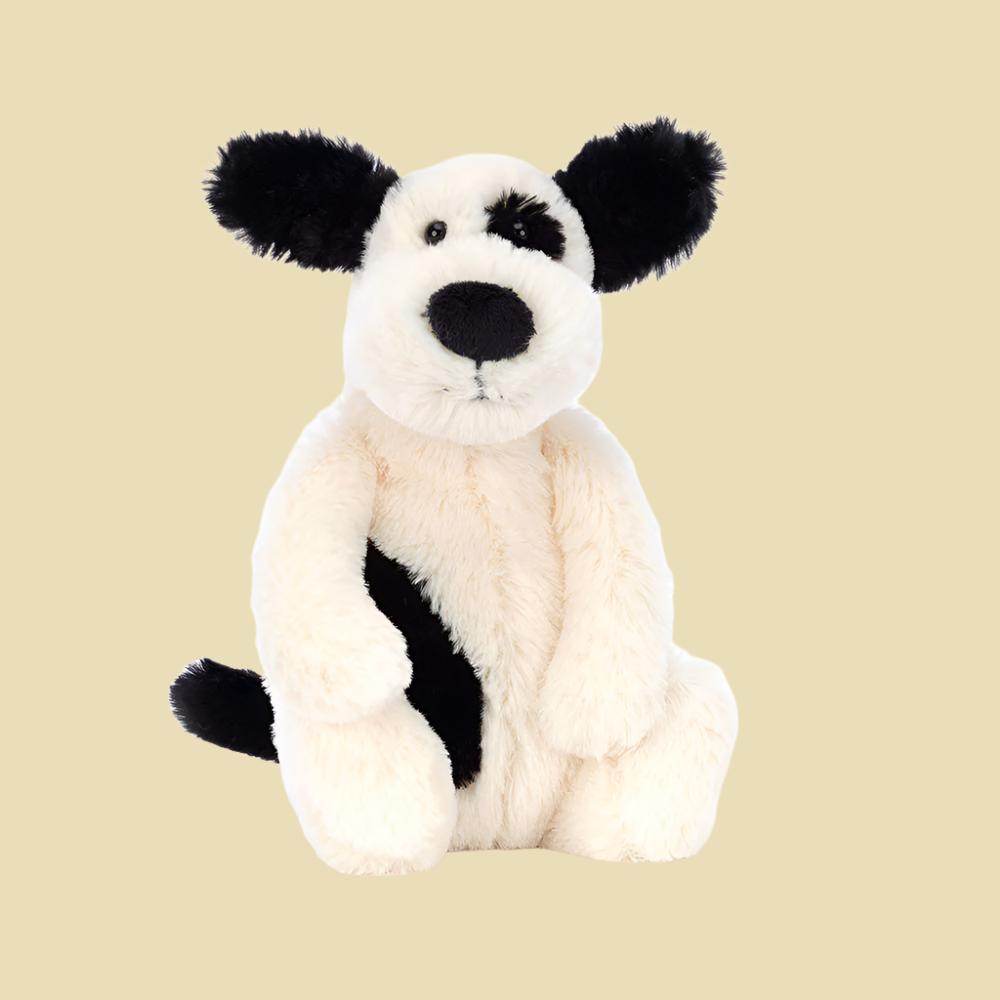 Bashful Black & Cream Puppy - Image 4