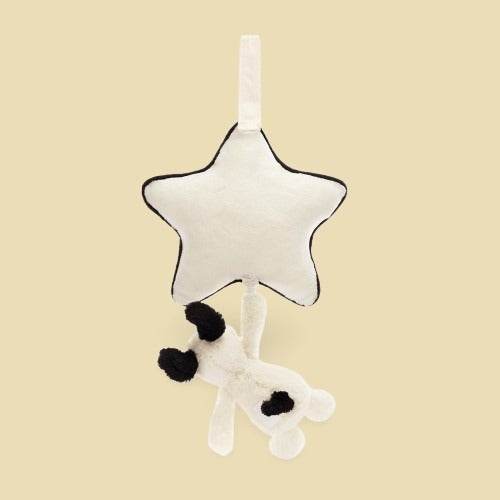 Bashful Black & Cream Puppy Musical Pull - Image 3