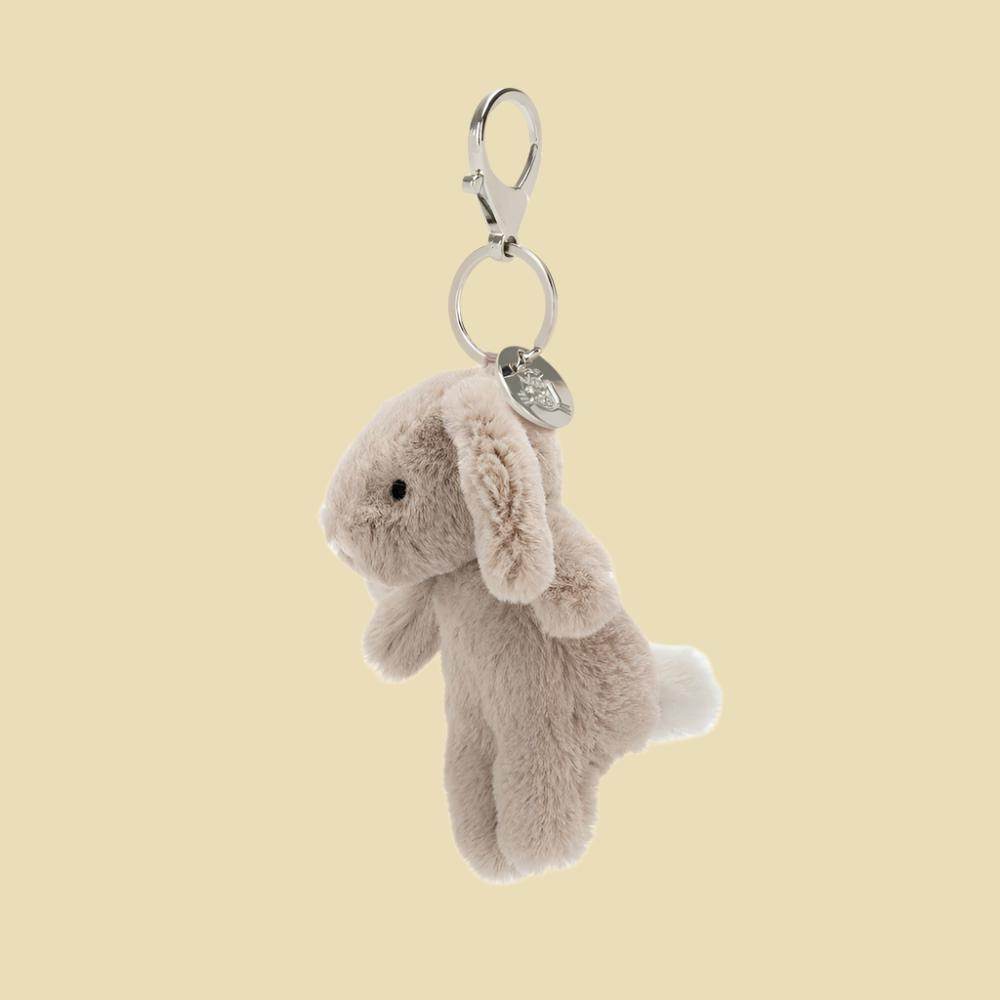 Bashful Bunny Beige Bag Charm - Image 2
