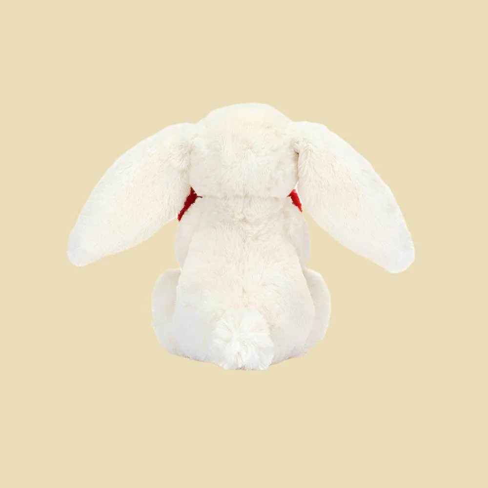 Bashful Red Love Heart Bunny - Image 5