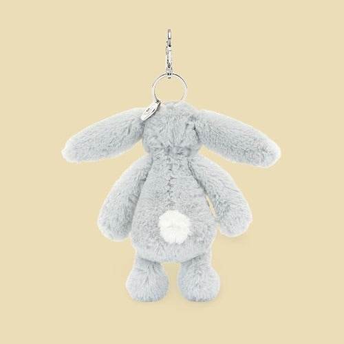 Bashful Silver Bunny Bag Charm - Image 3