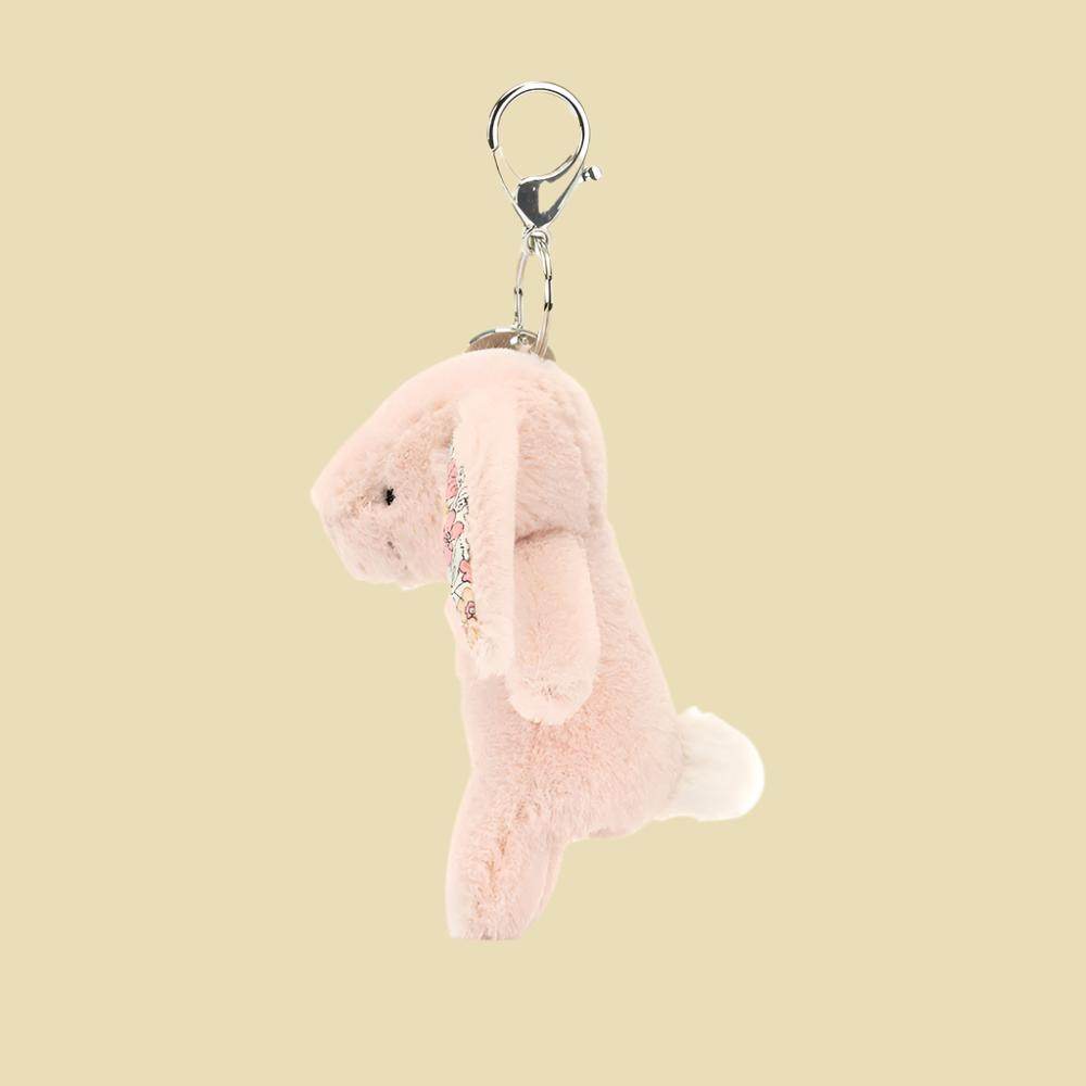 Blossom Blush Bunny Bag Charm - Image 2