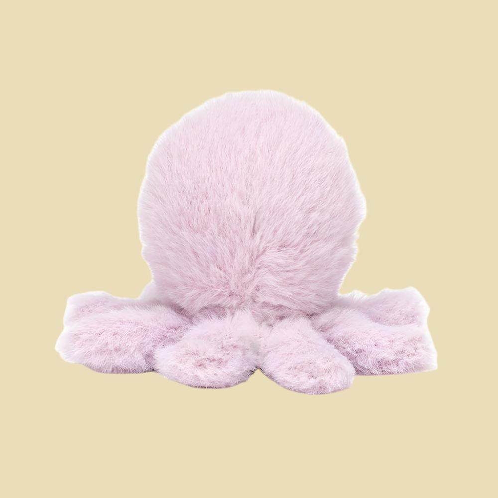 Fluffy Octopus Bag Charm - Image 3
