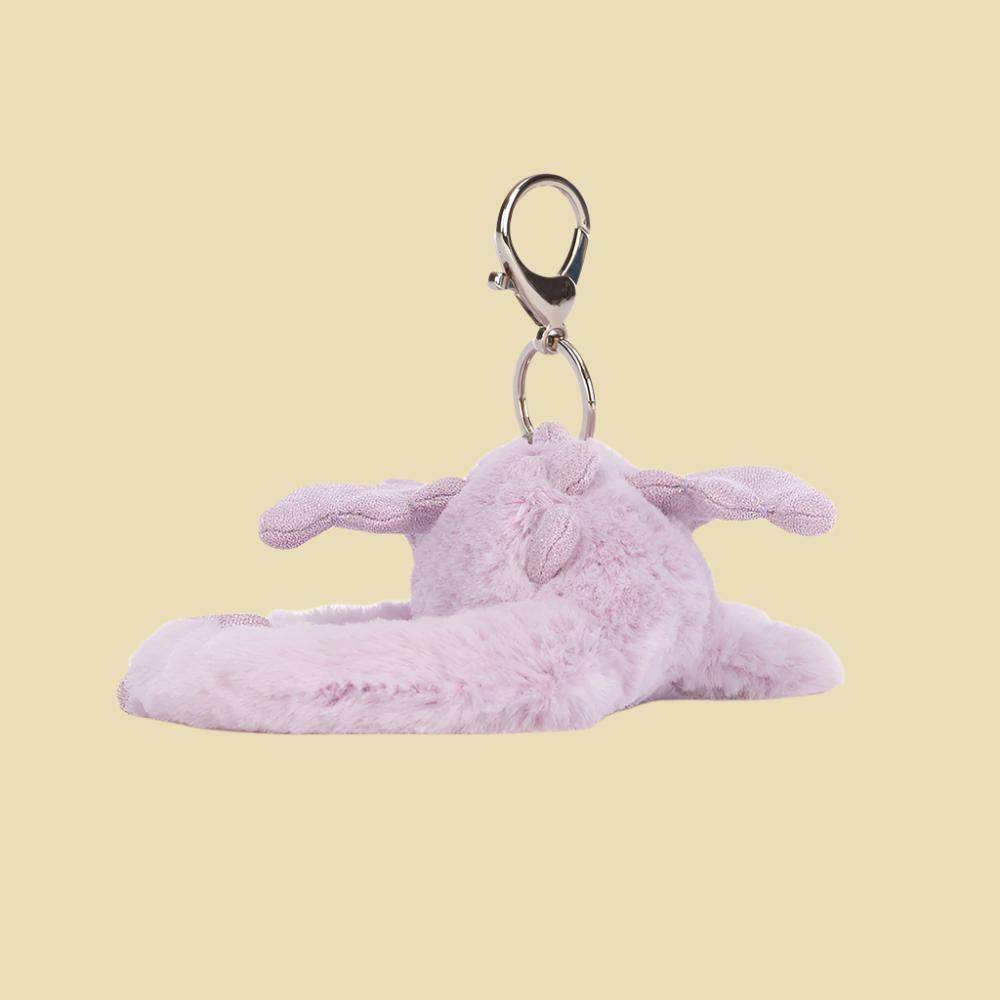 Lavender Dragon Bag Charm - Image 3