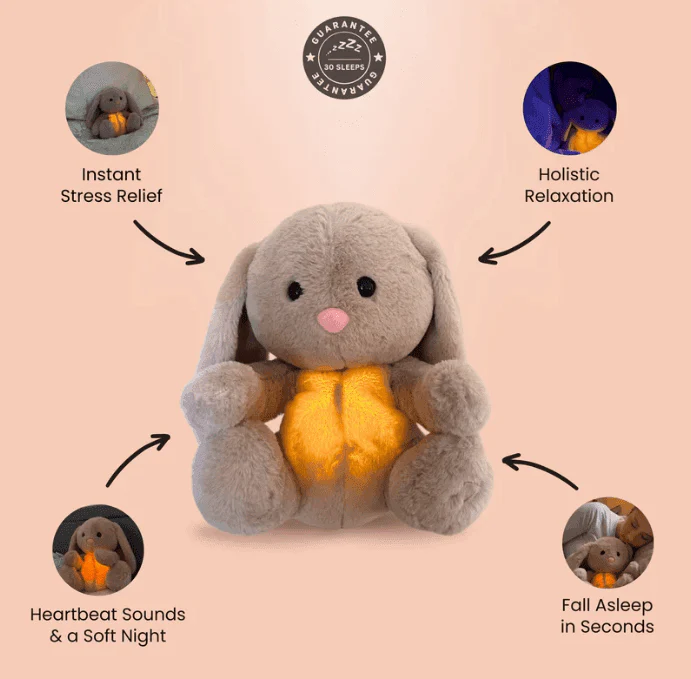Breathing Bunny Baby Sleep Sound Companion - Image 3
