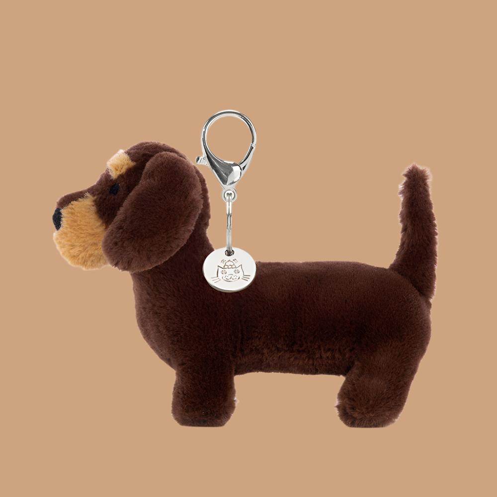 Otto Sausage Dog Bag Charm - Image 2