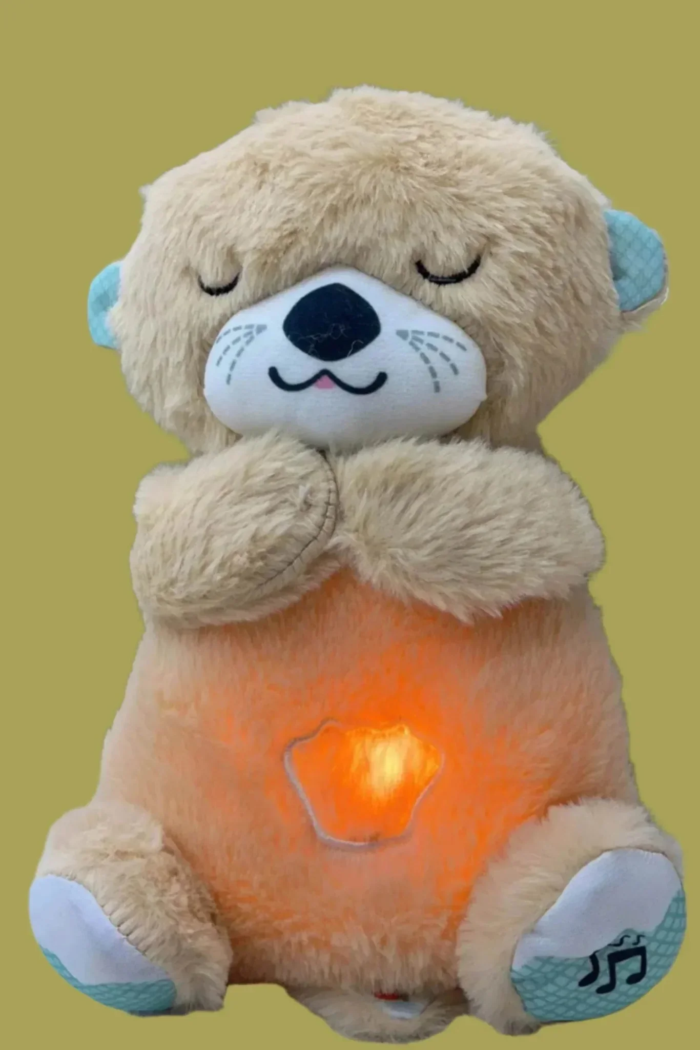 Soothe 'n Snuggle Otter Portable Plush Breathing Sound Companion - Image 5